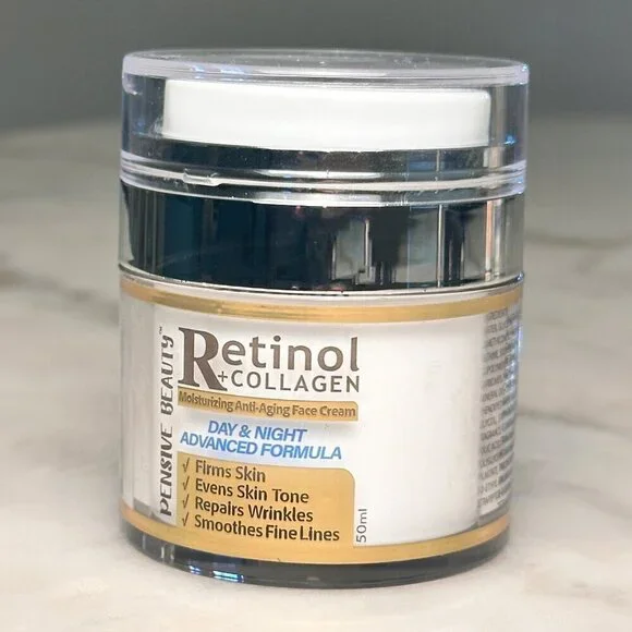 Pensive Beauty Retinol & Collagen Day & Night Anti-Aging Face Cream